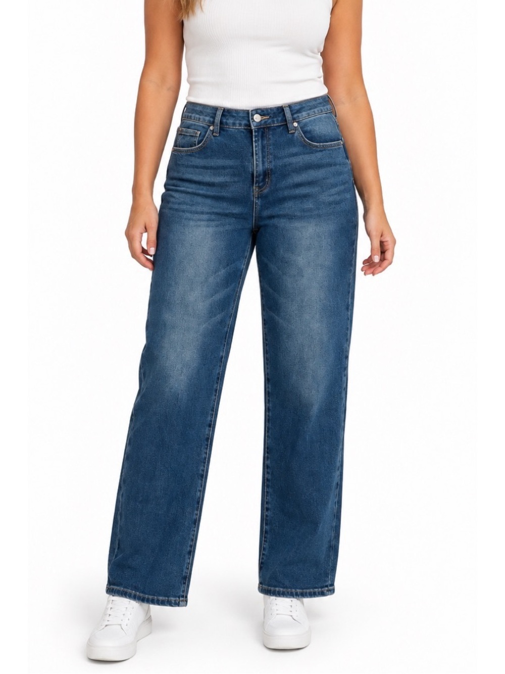 Flamingals medium washed denim jeans size XL